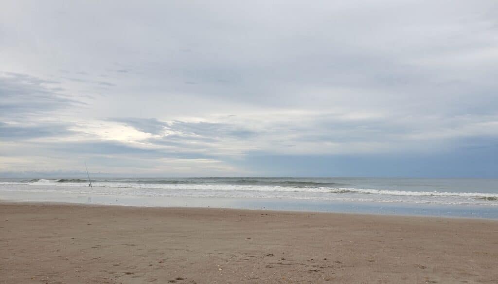 Anastasia State Bark Beach and Waves