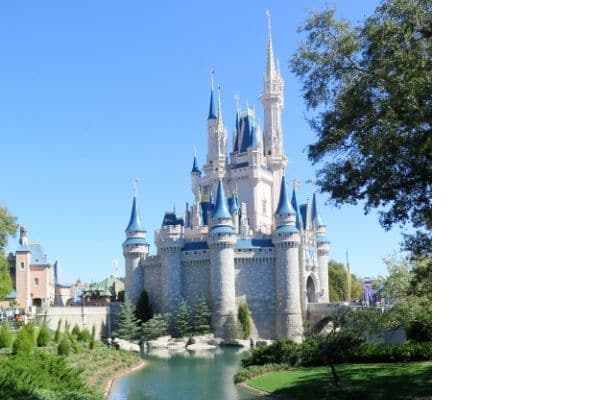 Magic Kingdom castle - Rides to avoid at Disney World for motion sickness