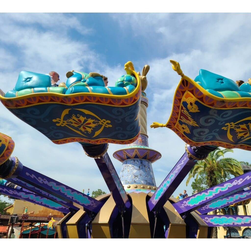 Magic Carpets of Aladdin ride at Disney World