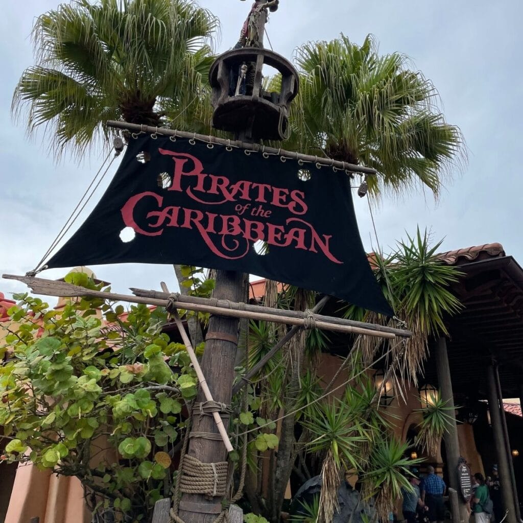 Pirates of the Caribbean ride at Walt Disney World