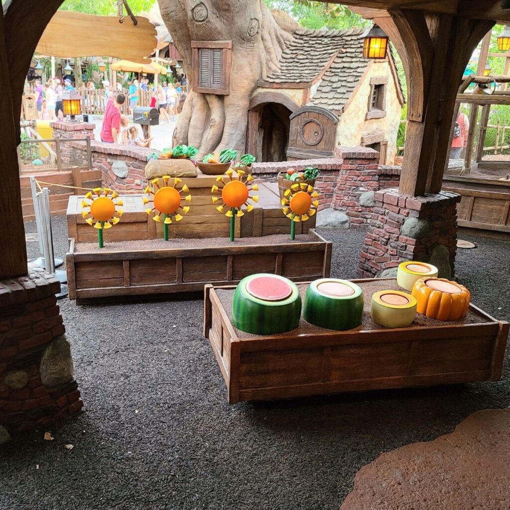 the interactive queue at Winnie the Pooh ride at Magic Kingdom