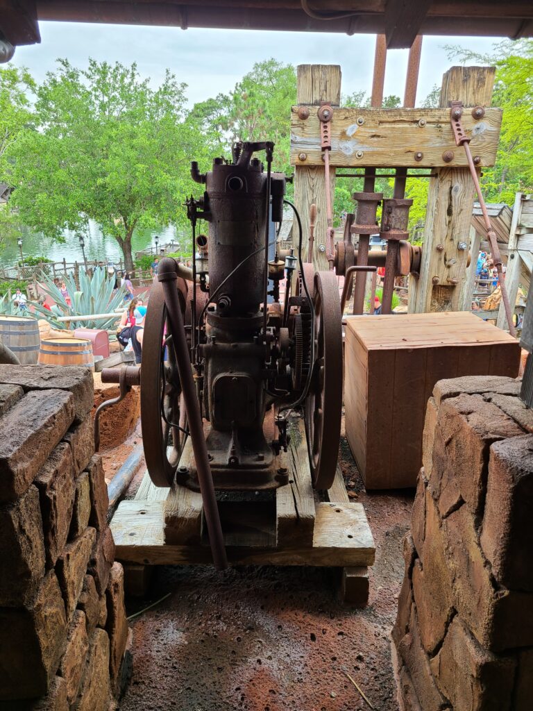 Old Time Machinery from the queue at Big Thunder Mountain railroad