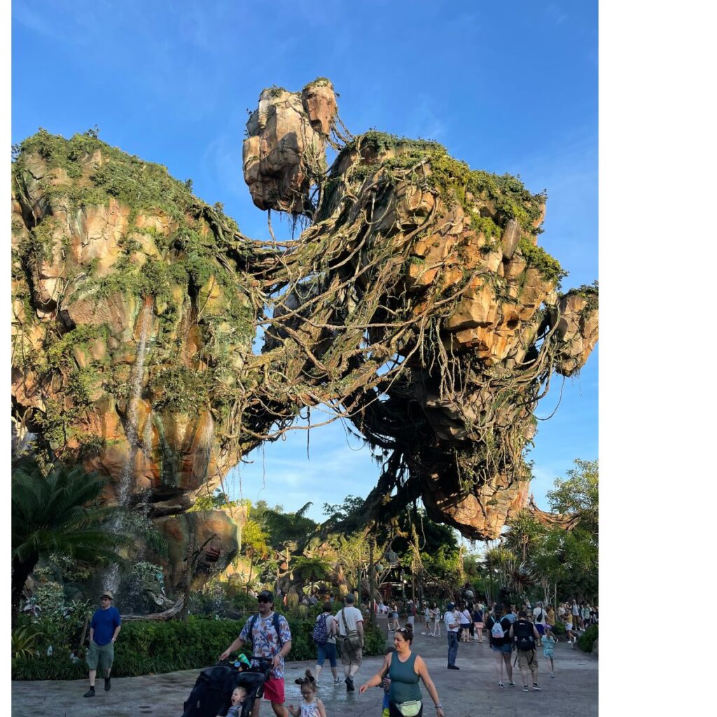 Avatar Flight of Passage in Pandora section of Animal Kingdom - best rides at Disney