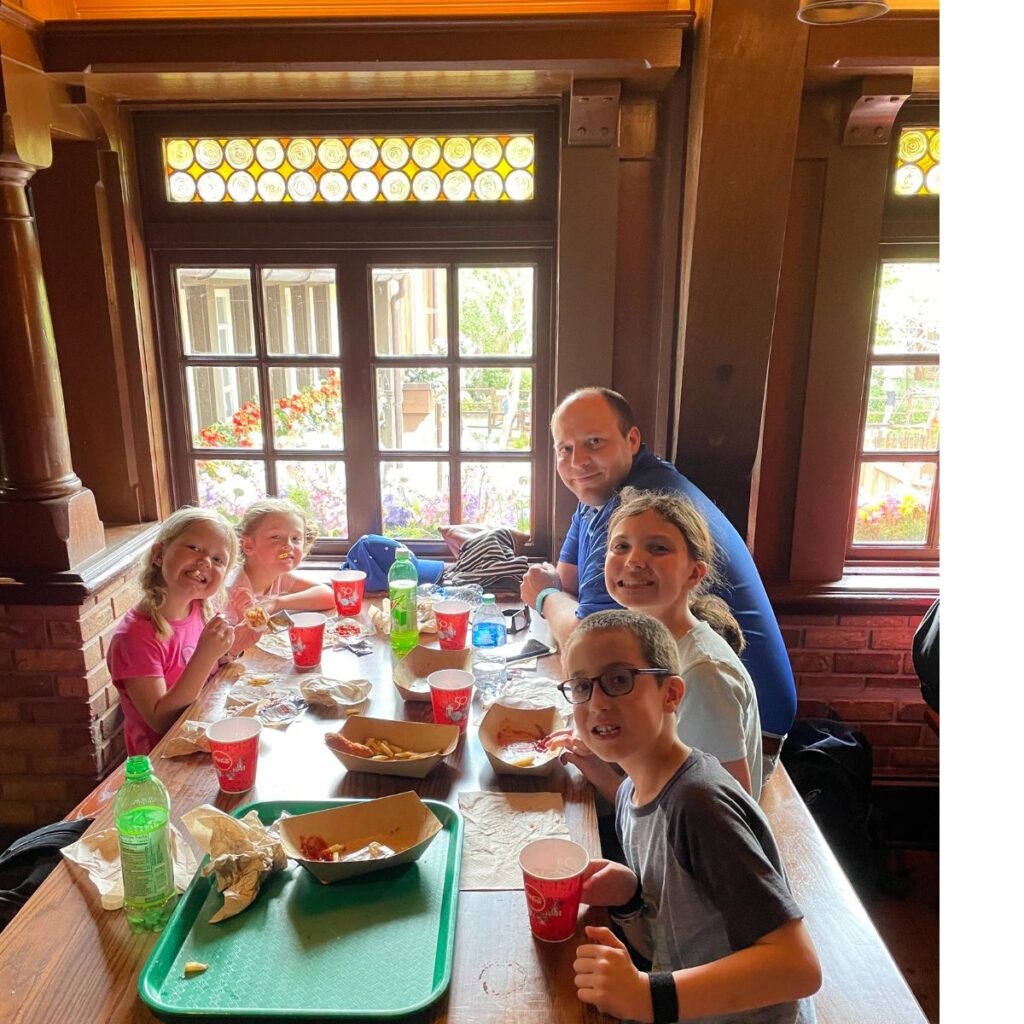 cooling off at columbia harbour house