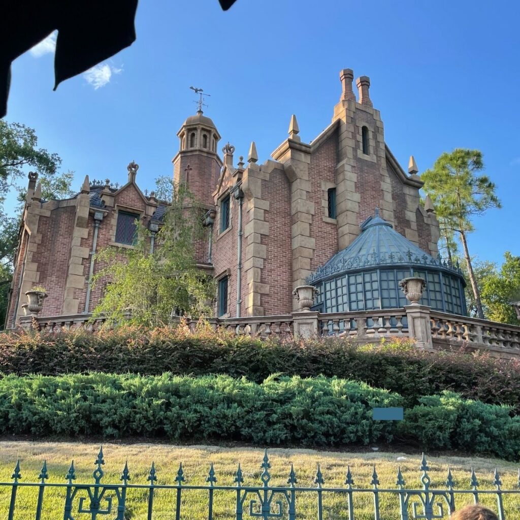 Haunted mansion at magic kingdom