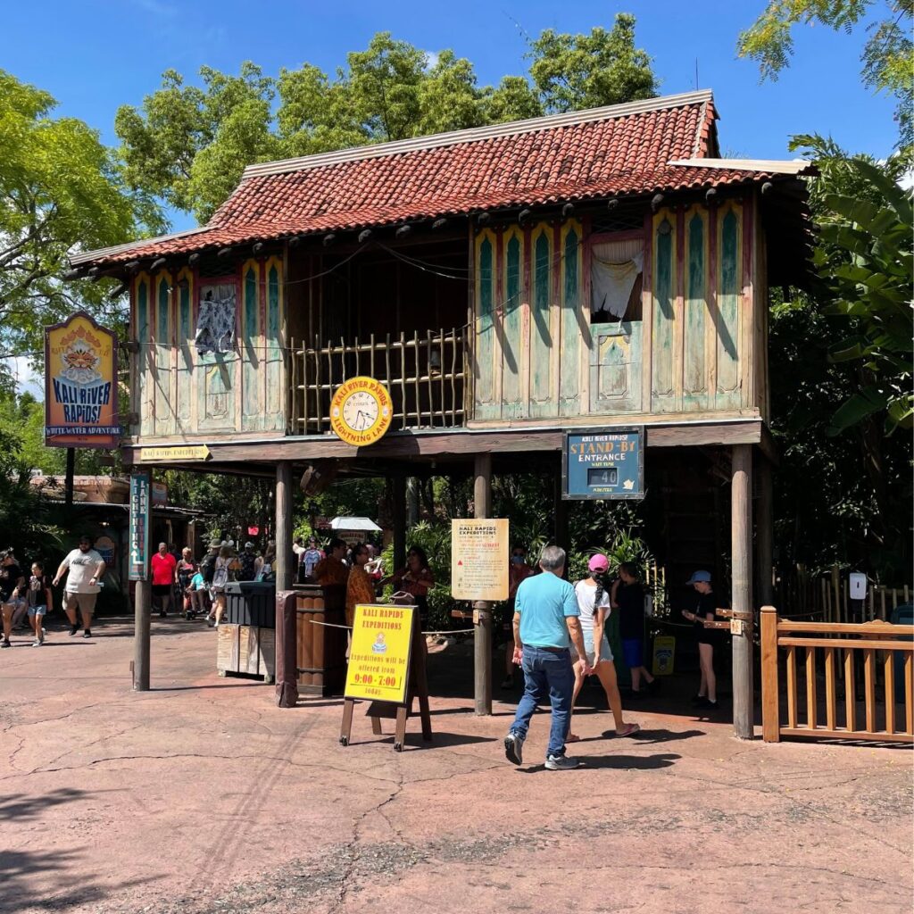 Kali River Rapids - best rides at animal kingdom at disney world