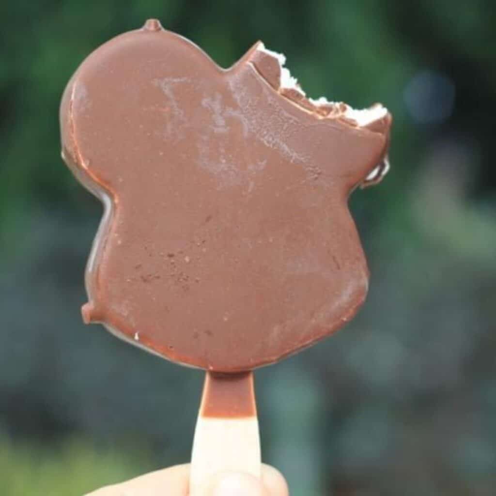 Mickey ice cream bar