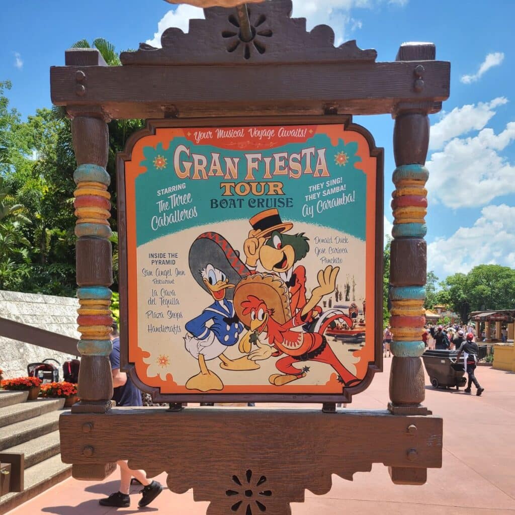 Gran Fiesta Tour sign