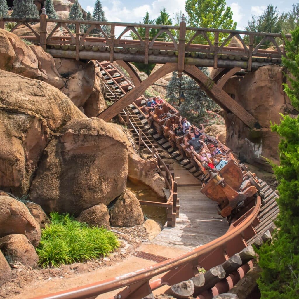 Seven Dwarves mine Train