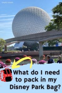What to Pack in a Disney Park Bag (Free Printable List ...