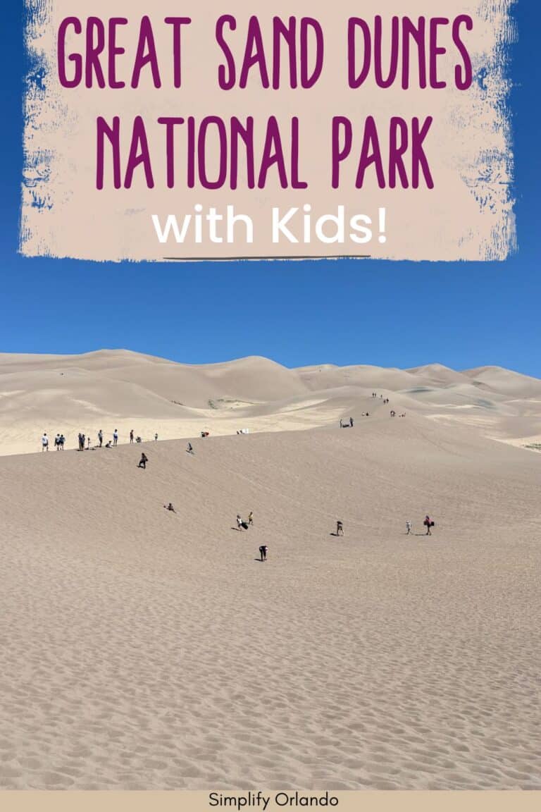 Visiting the Great Sand Dunes National Park with Kids - simplifyorlando.com