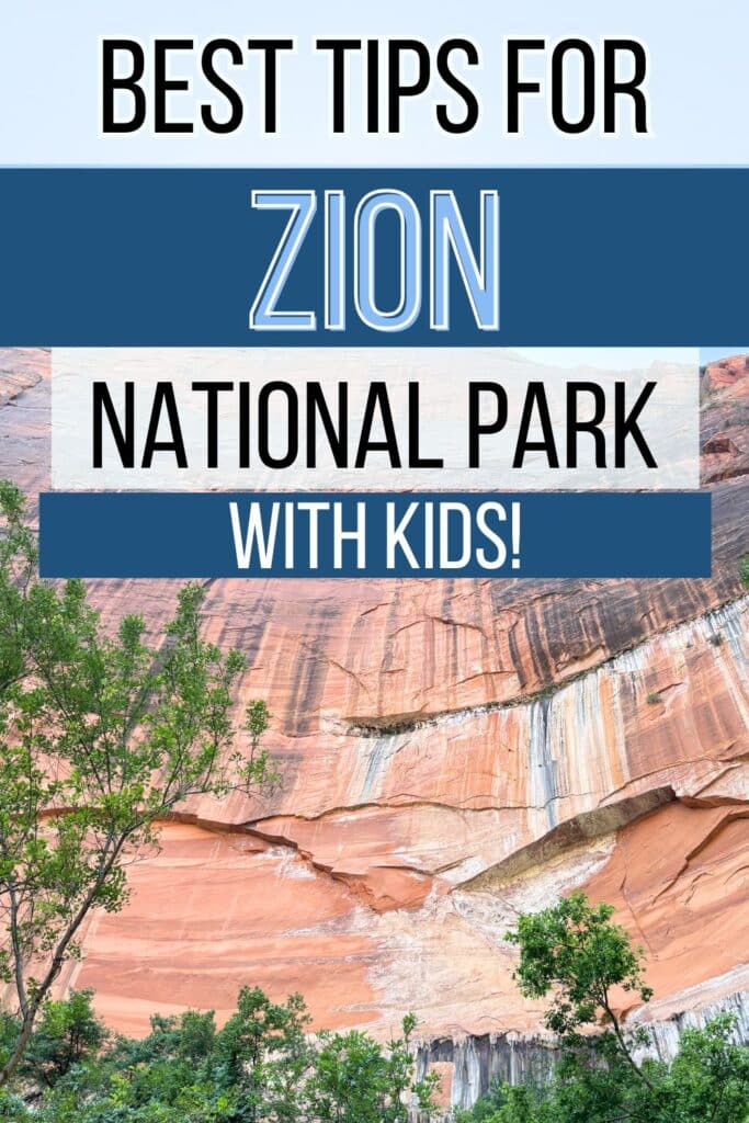 best tips for visiting Zion National Park with kids