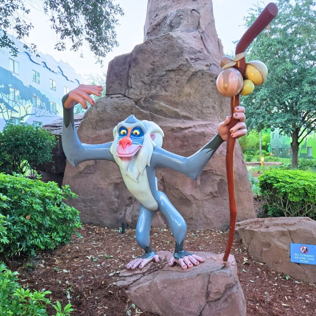 Rafiki at Art of Animation Resort