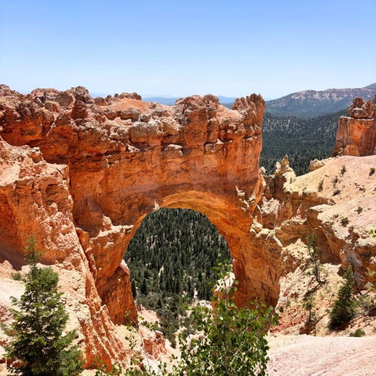 Natural Bridge at Bryce Canyon National Park
