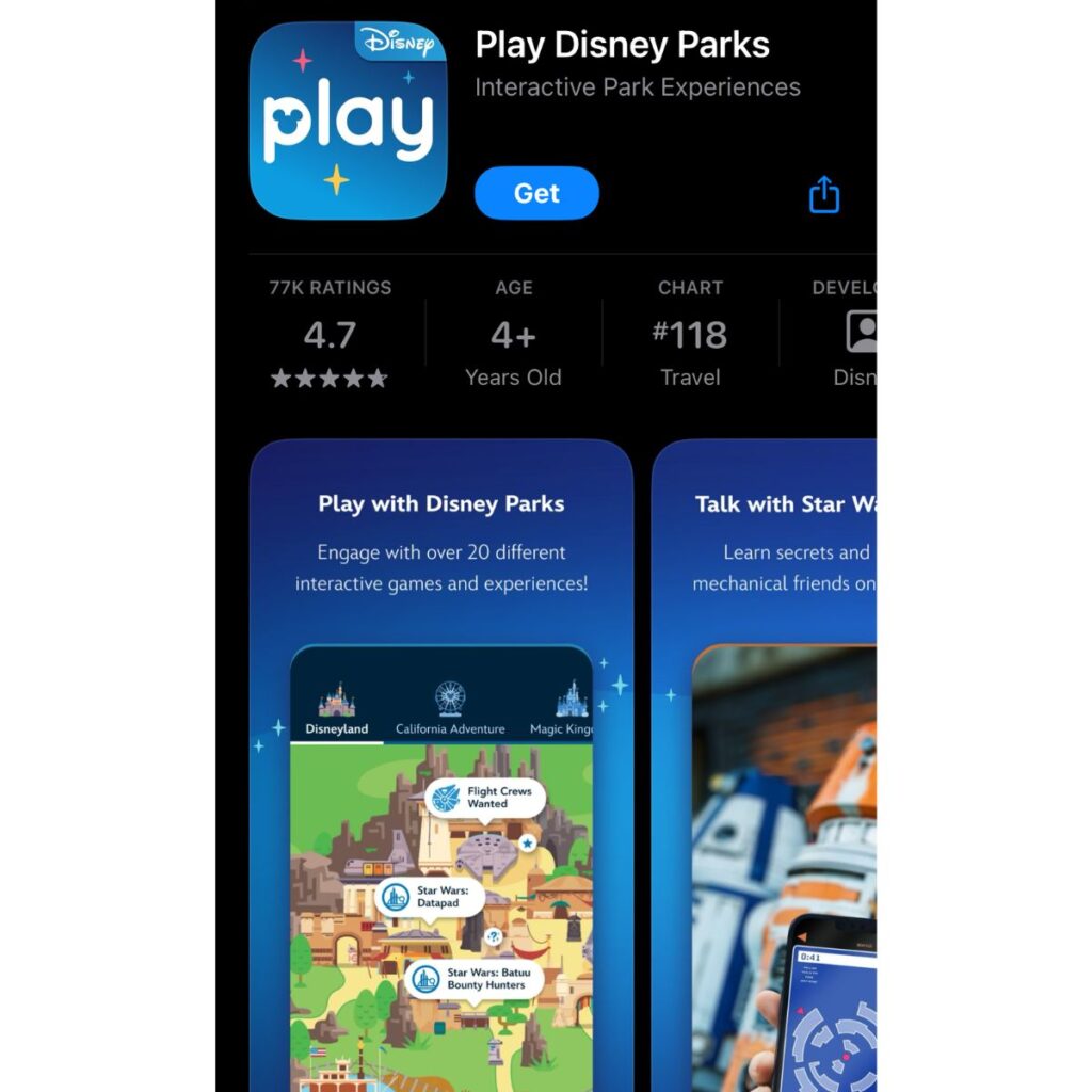 Disney Parks app