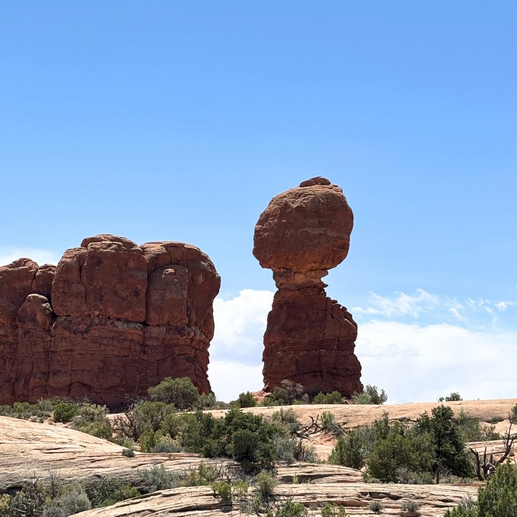 balanced rock arches national park