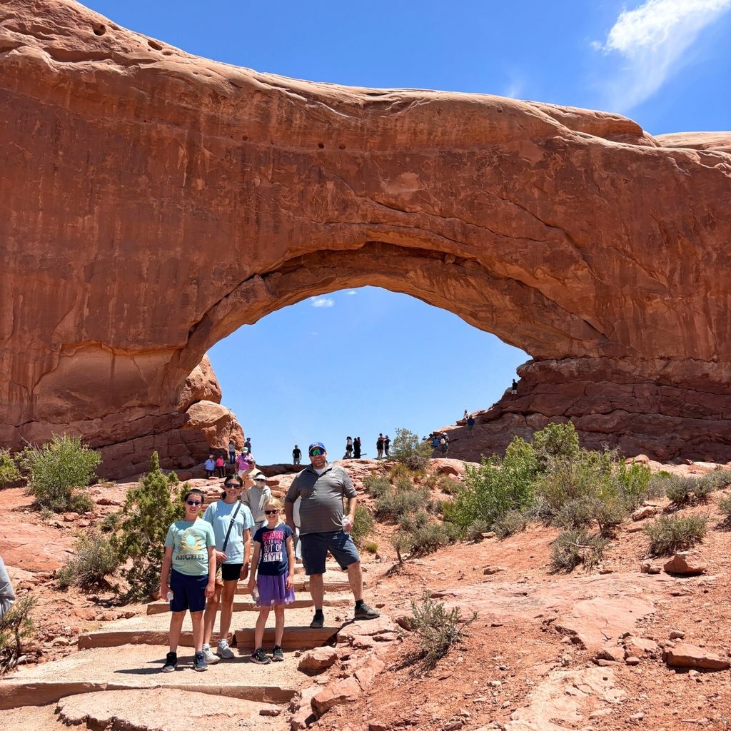 North Window Arch at Arches National Park